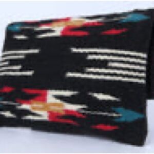 Wool Clutch Black Purse